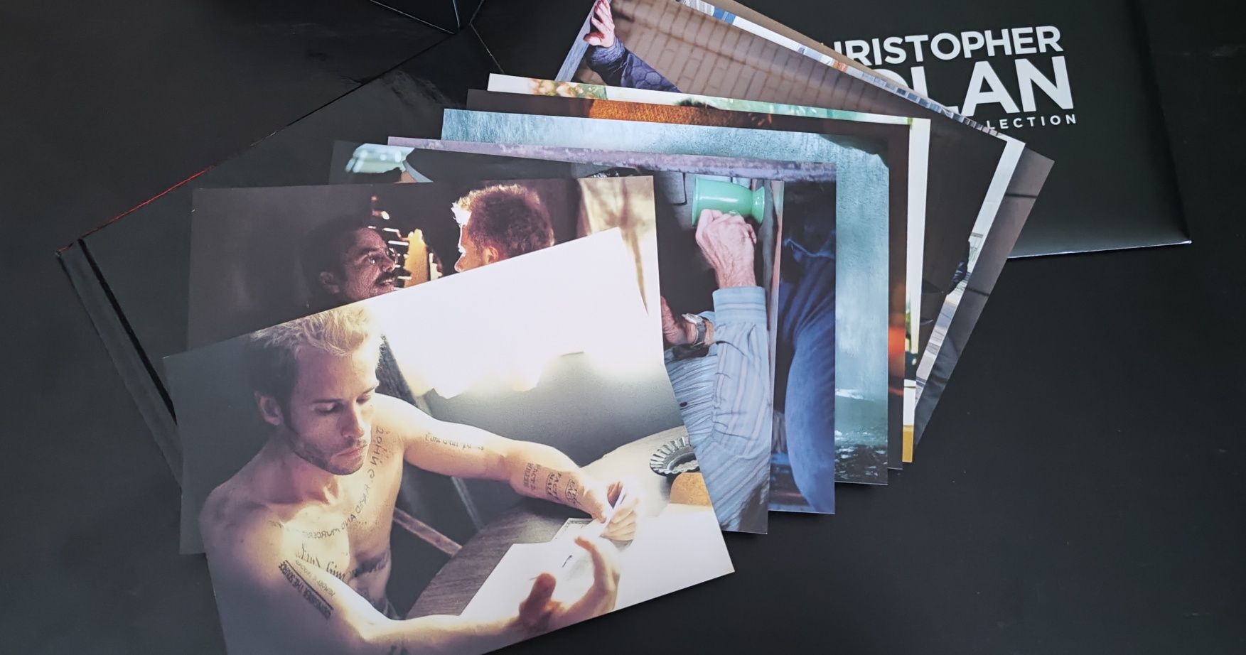 Christopher Nolan Directors Collection - Arquivadora + Livro + Postais
