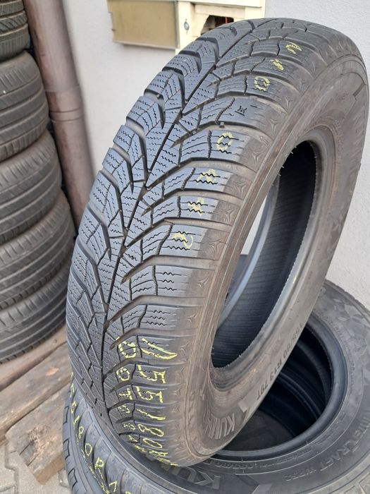 Opony używane 2x 155/80R13 Kumho WinterCraft WP52 Zimowe Gwarancja