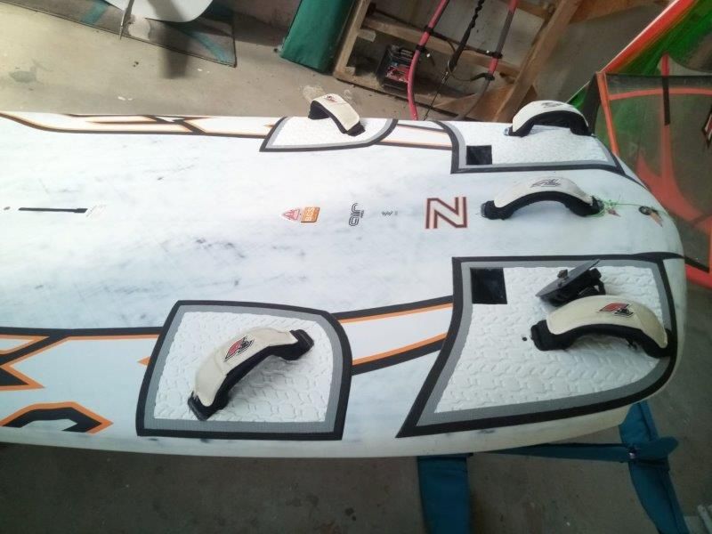 Zestaw Foil Gaastra + deska f2 + Gaastra 8.6+ Gun 9.5
