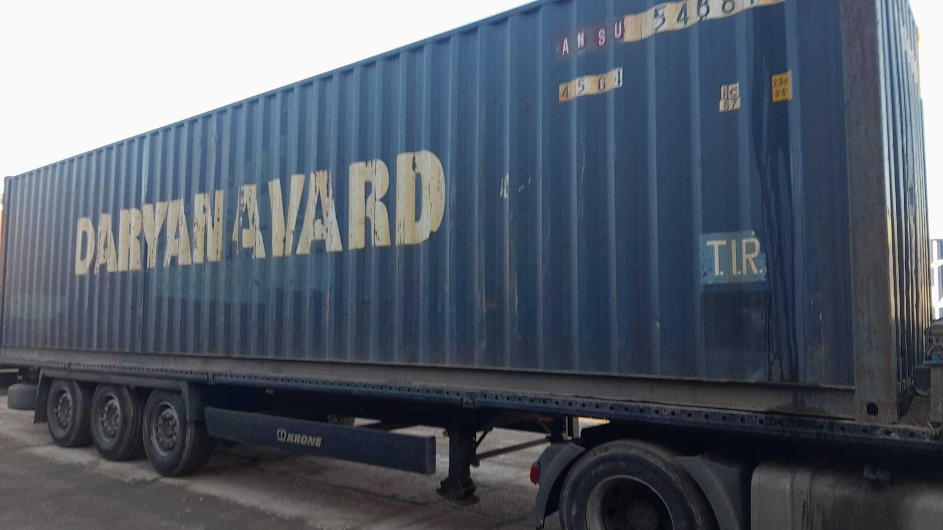 Kontener magazynowy 40HC (12 m) używany - Transport Cała Polska