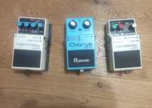 Boss CE-2W, Boss LS-2 (chorus, line selector)