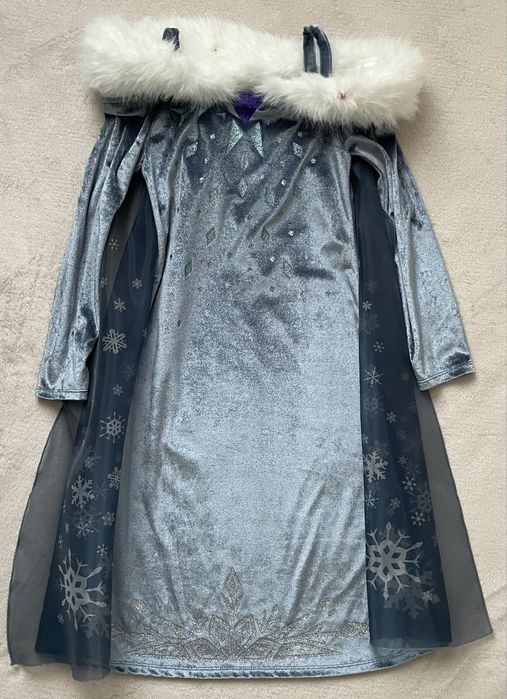 Kostium na bal przebierańców kraina lodu H&M Elsa Frozen