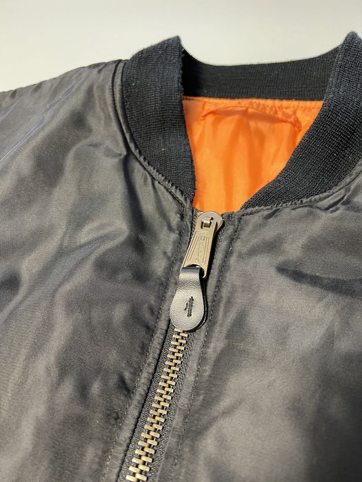 Чоловічий вінтажний бомбер куртка MA 1 alpha industries style