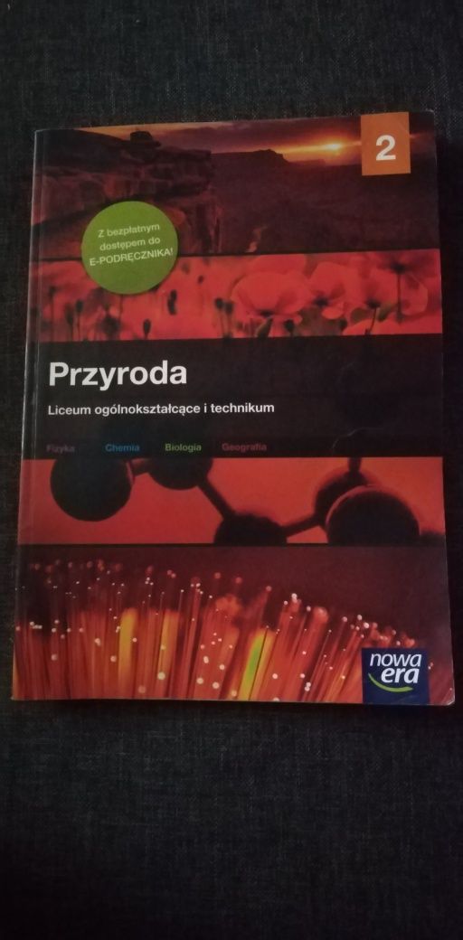 Liceum ogólnokształcące i technikum przyroda 2 Nowa Era