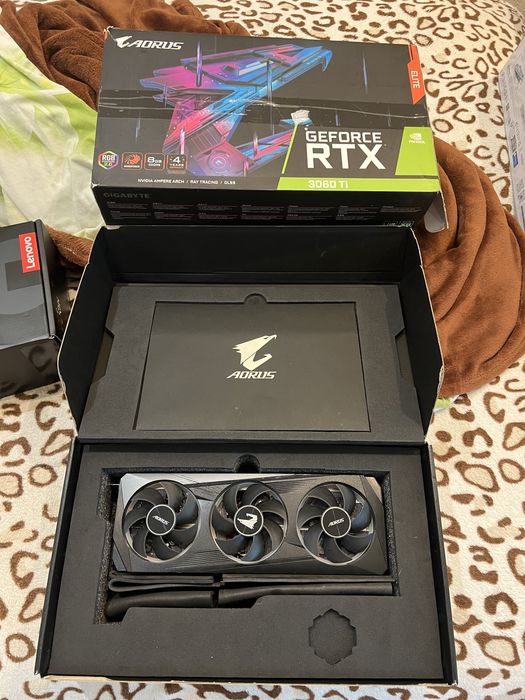 Видеокарта ртх 3060ти gigabyte aorus rtx 3060ti 3060 ti дефектная