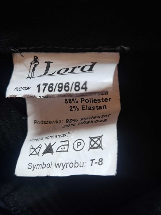 Garnitur granatowy firmy Lord, chłopak 14-16 lat