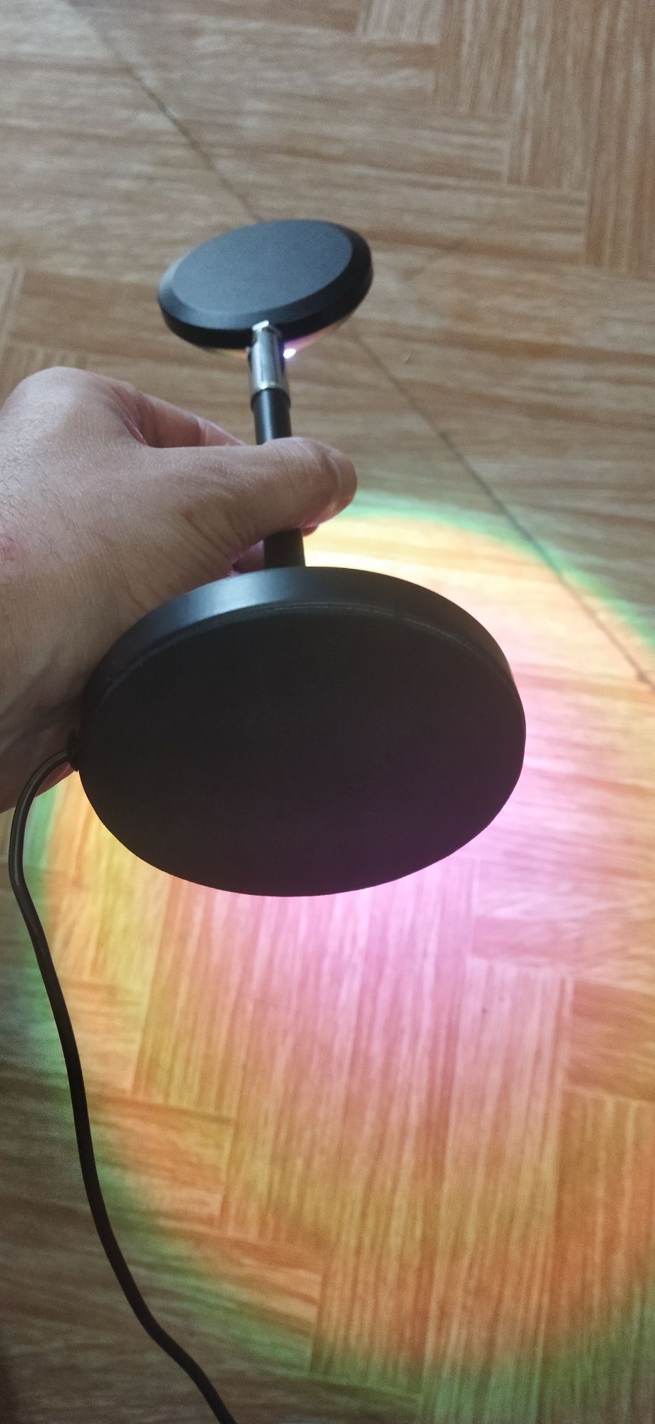 Світлодіодний торшер, Проекційний світильник 16 кольорів