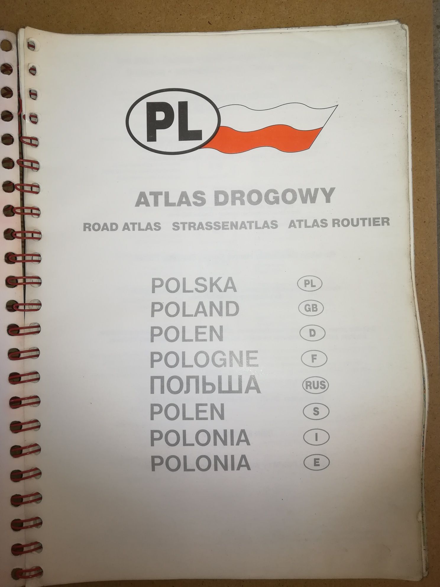 Atlas drogowy Polska