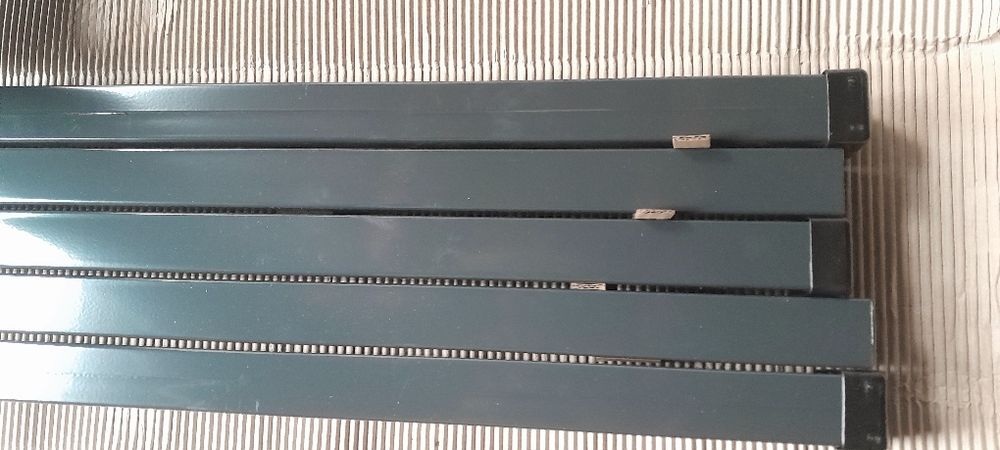 Słupki ogrodzeniowe h-200cm grafit zieleń ocynk