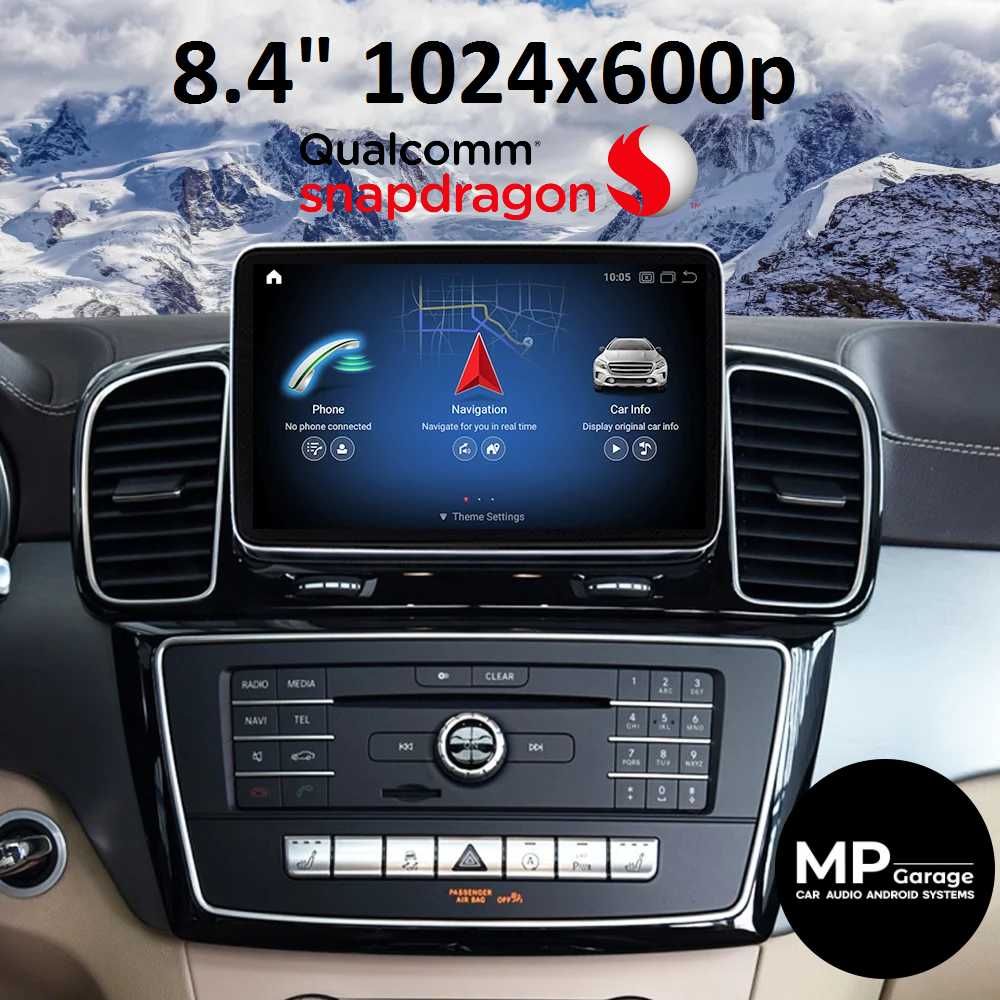 Mercedes Benz GLS / GLE stacja multimedialna Android CarPlay/AA Montaż