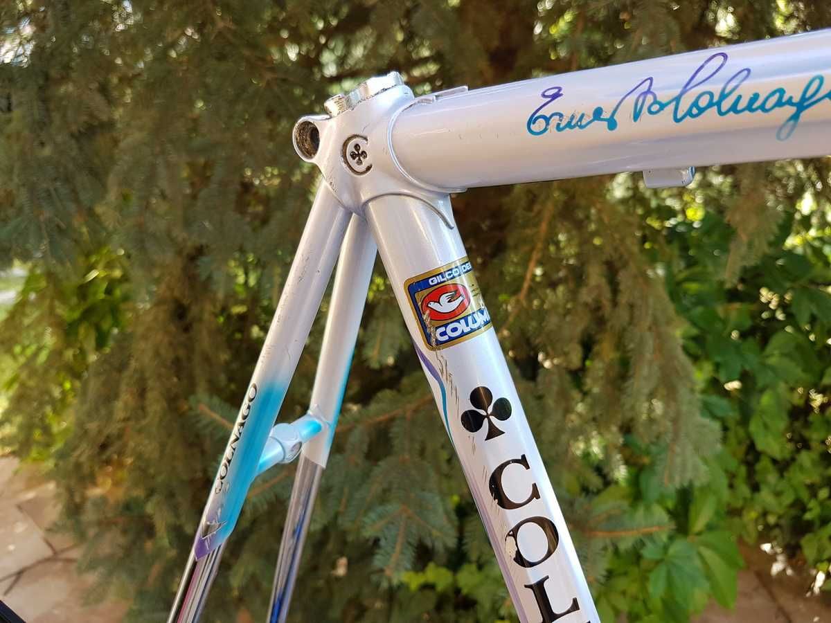 rama COLNAGO Master Extra Light Art Decor stal Columbus, grawery, mufy