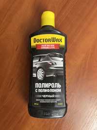 Doctor Wax DW8401 - поліроль кузова з полифлоном чорний 300мл