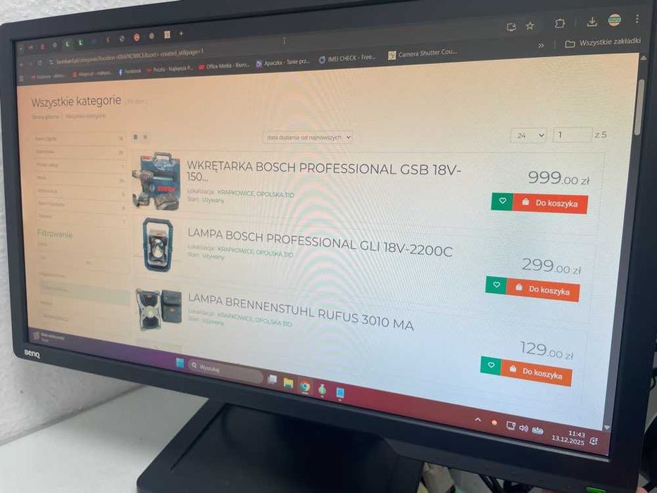 monitor BENQ XL2411 24''