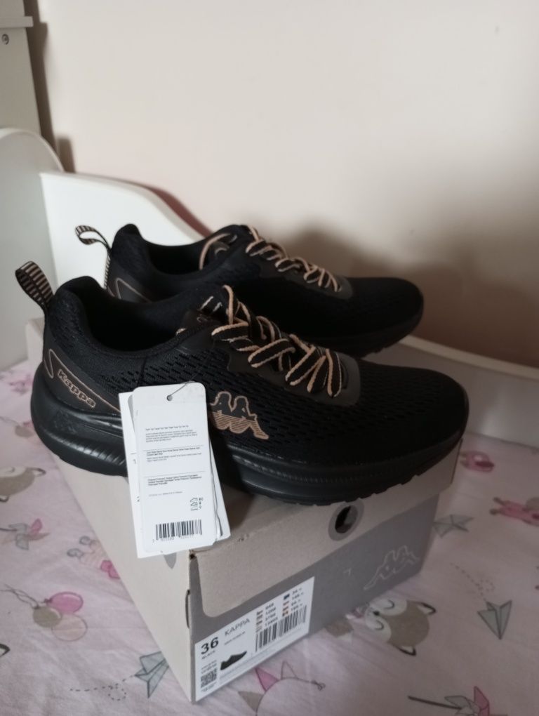 Lekkie buty sportowe, sneakersy, siatkowe Kappa rozmiar 36