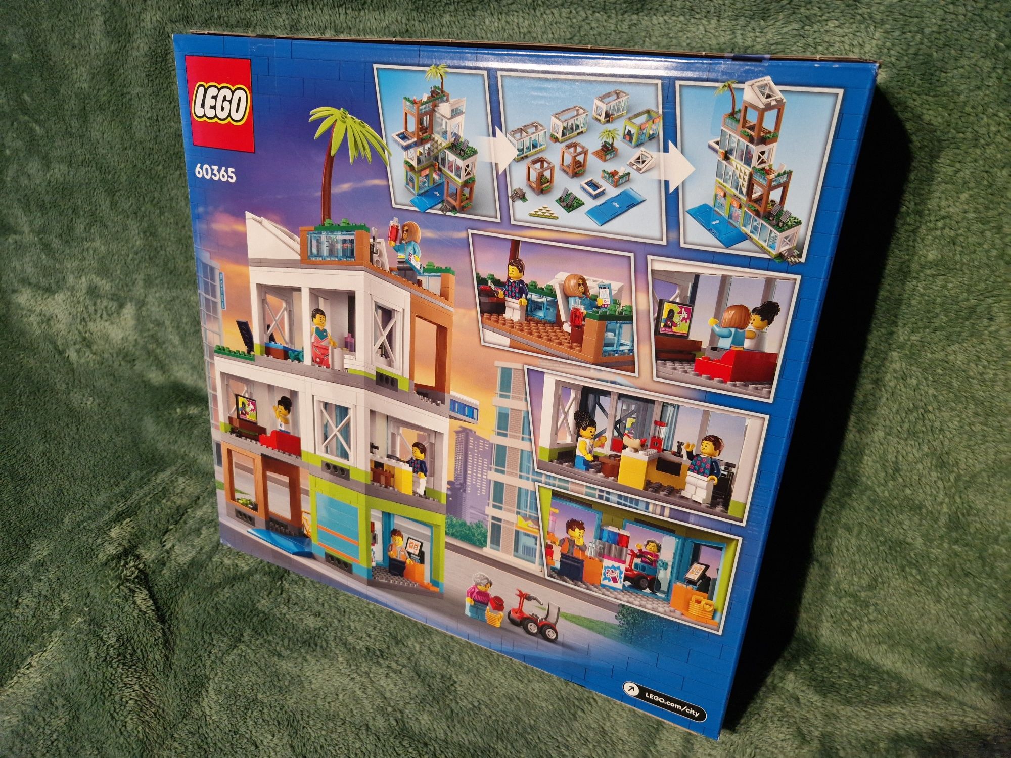 Lego city - 60365 Apartamentowiec, NOWY