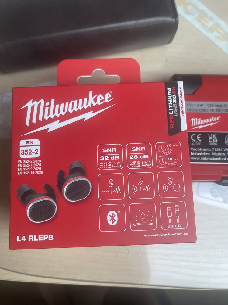 Słuchawki Milwakuee nowe