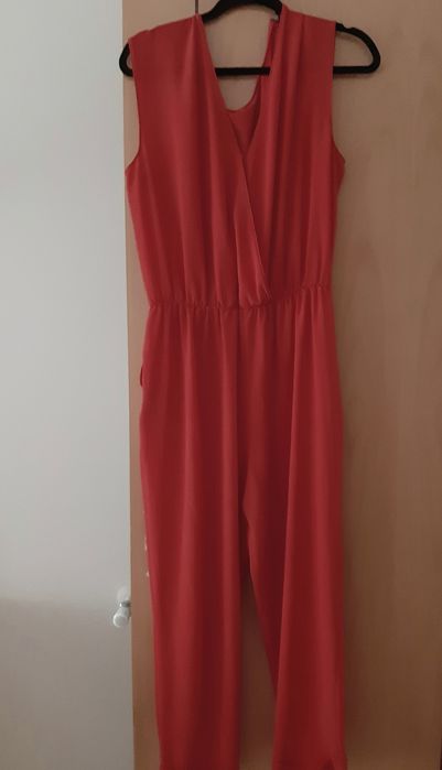 Macacão jumpsuit vermelho ZARA   L