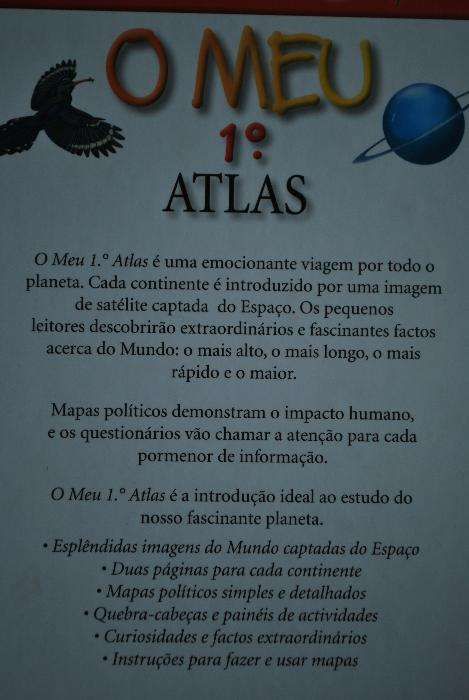 O Meu 1.º Atlas e O Meu 1.º Dicionário (Porto Editora)