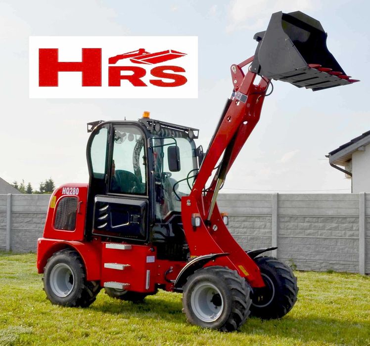 Nowa mini Ładowarka kołowa HQ280 udźwig 1200kg