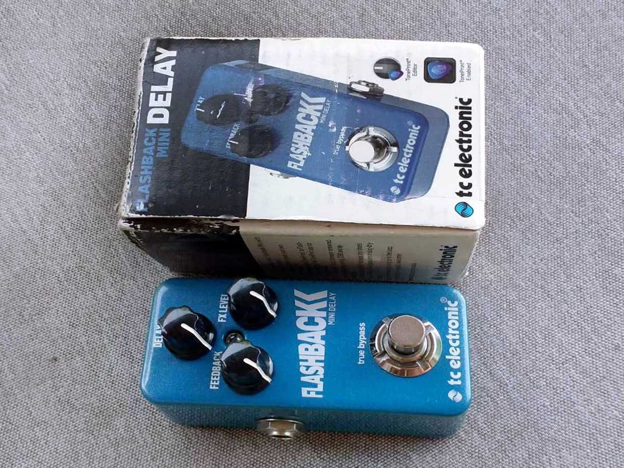 Педаль дилей TC Electronic Flashback Delay Mini