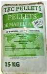 Pellets 3,90€ o saco de 15kg da marca Tecpellets