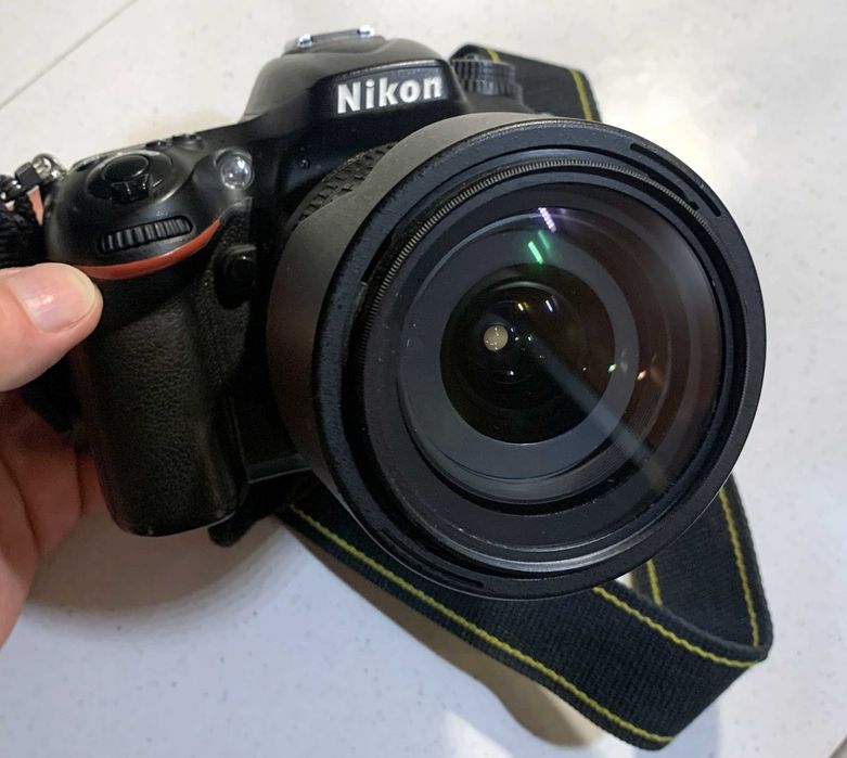 Lustrzanka Nikon D7100 korpus + 18-105mm obiektyw - IDEALNY - WARSZAWA