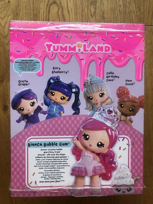 Yummiland lalka duża Bianca + błyszczyk