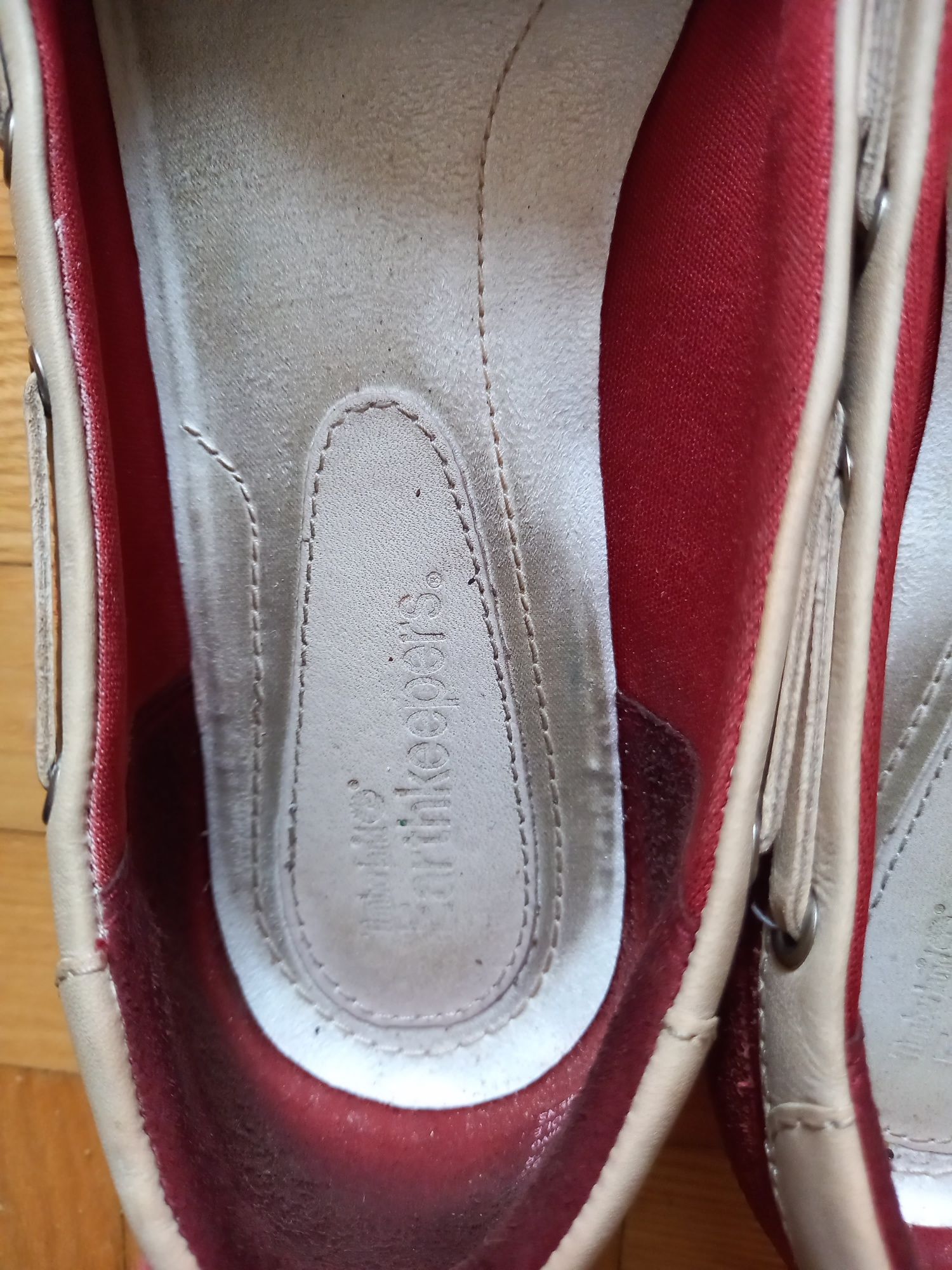Mokasyny baleriny Timberland 39 buty skórzane skóra naturalna