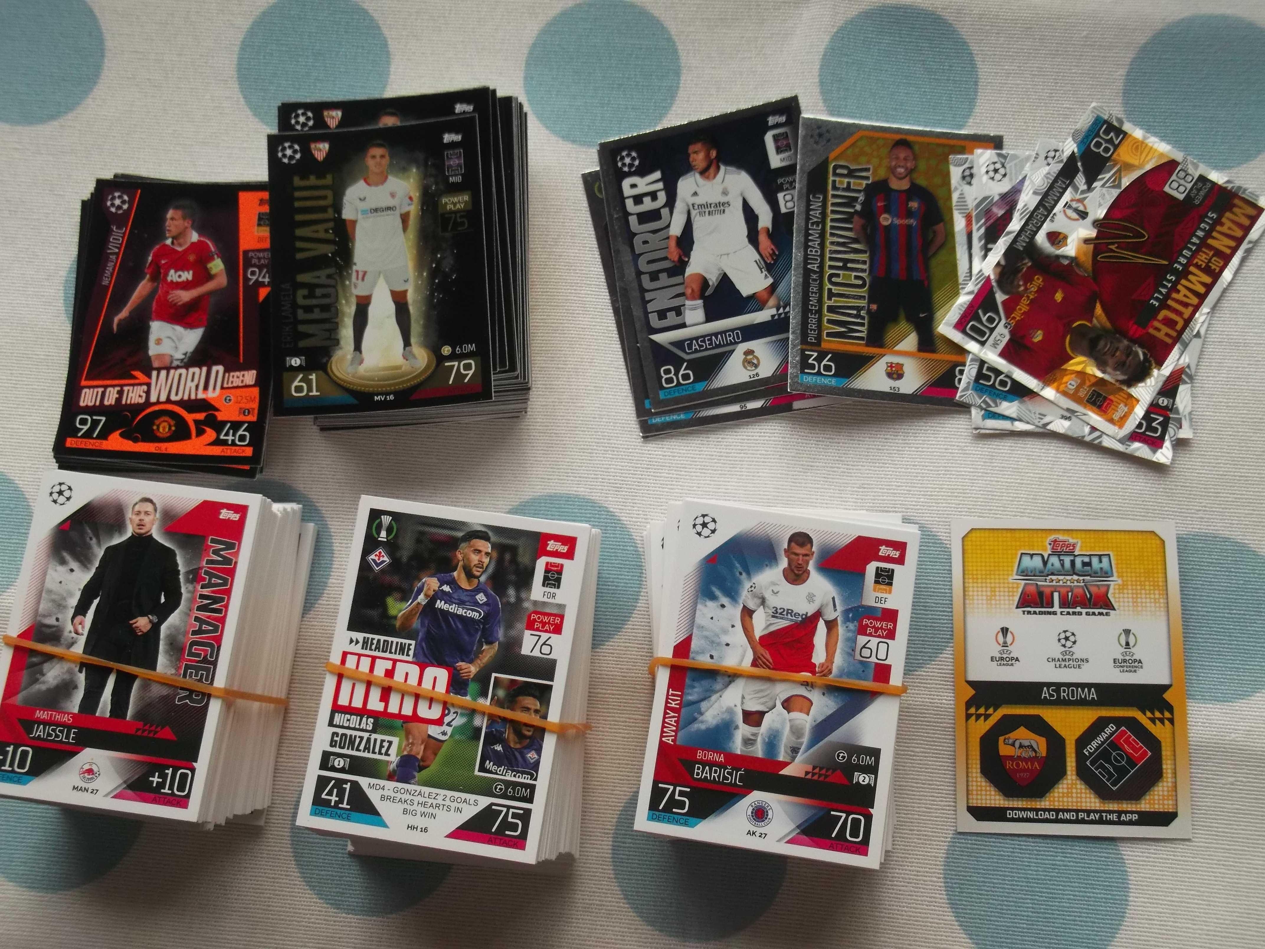 CARTAS Topps  MATCH Attax 2022/23 + Topps Heritage