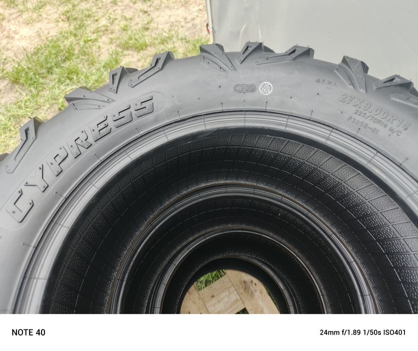 Nowe opony do quada ATV OBOR cypress 27x9-14 27x11-14