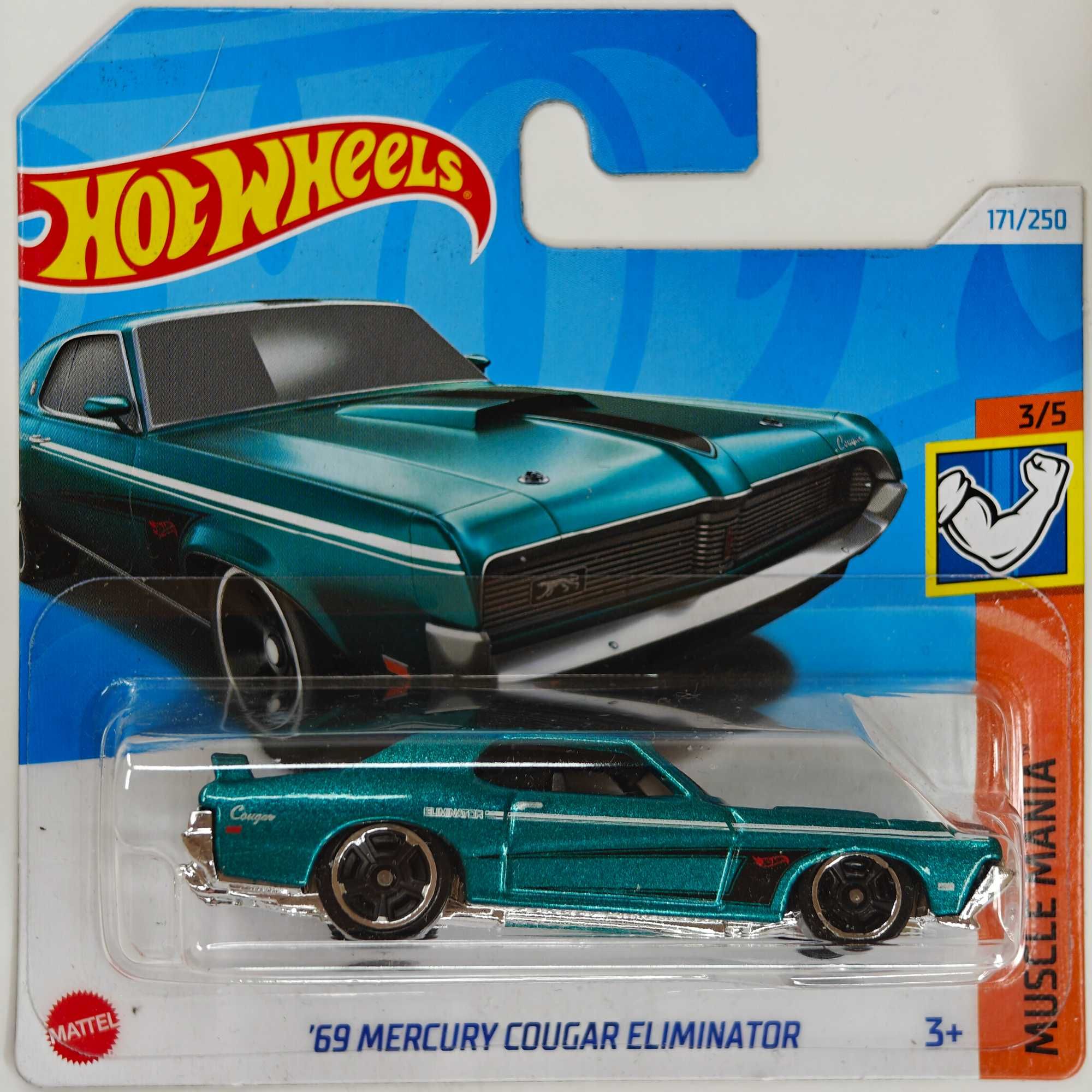 Hot Wheels Muscle Mania 2024 – 8 modeli Seria Dodge, Chevy, Mercury