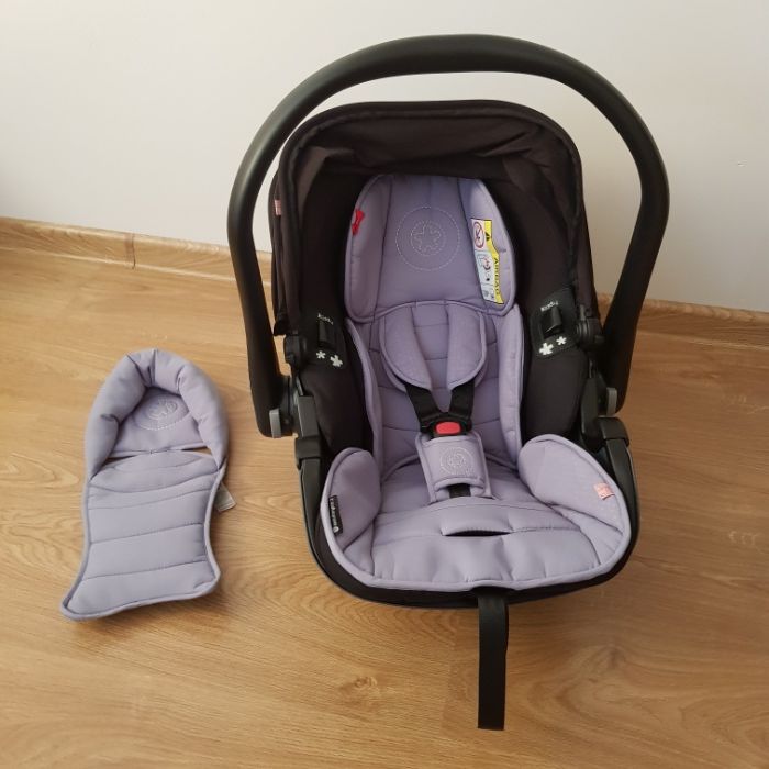 fotelik samochodowy Kiddy Evolution Pro 2 + baza isofix + adaptery