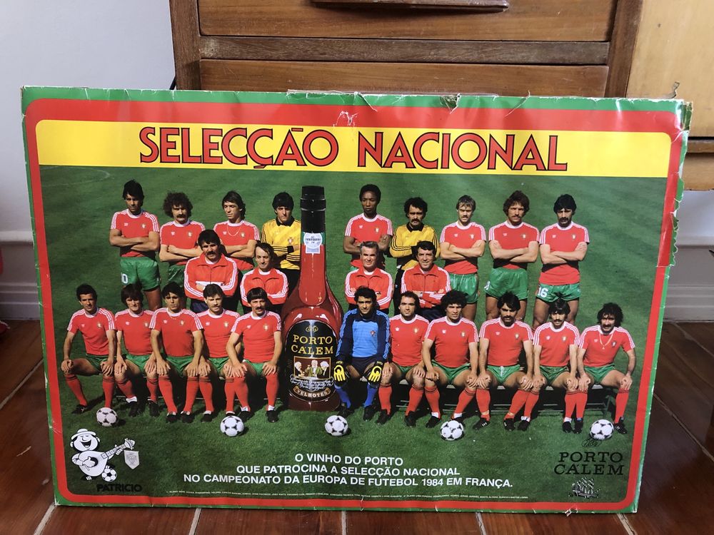 Euro84 Seleccao Nacional Futebol Mega Poster