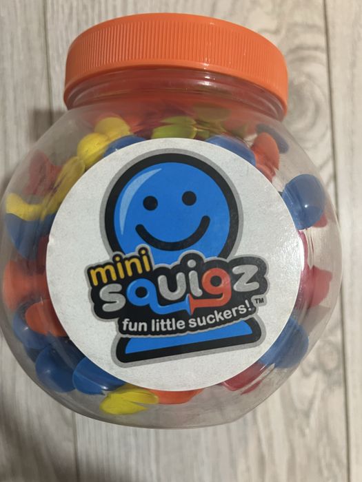 Przyssawki silikonowe, klocki konstrukcyjne silikonowe Squigz.
