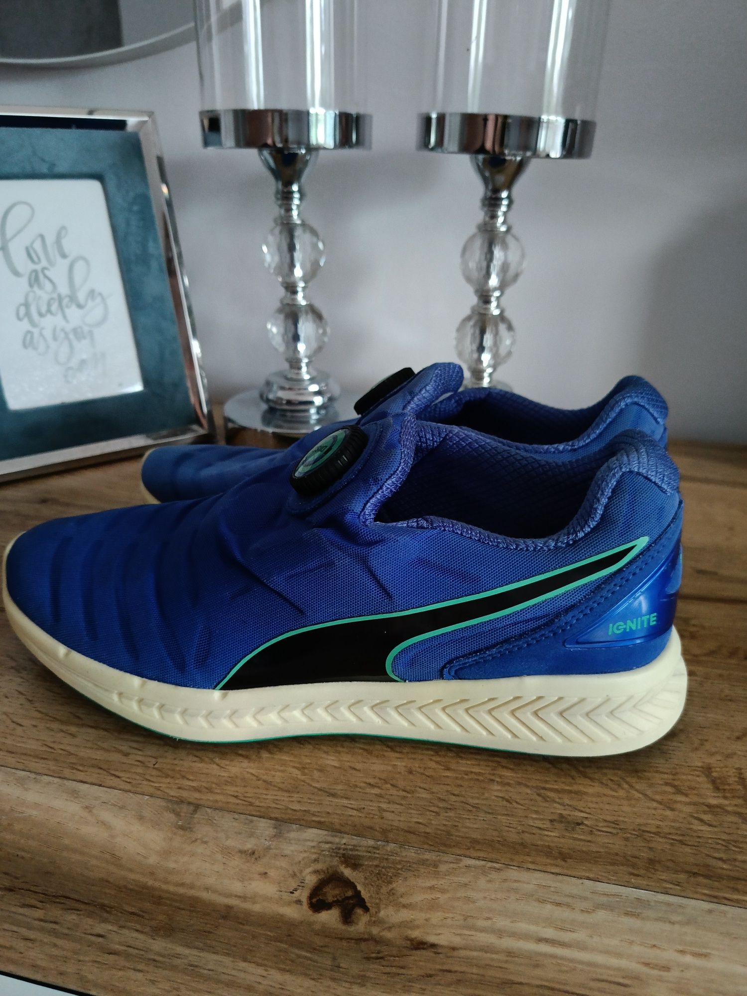 Buty puma ignite disc 38 niebieskie