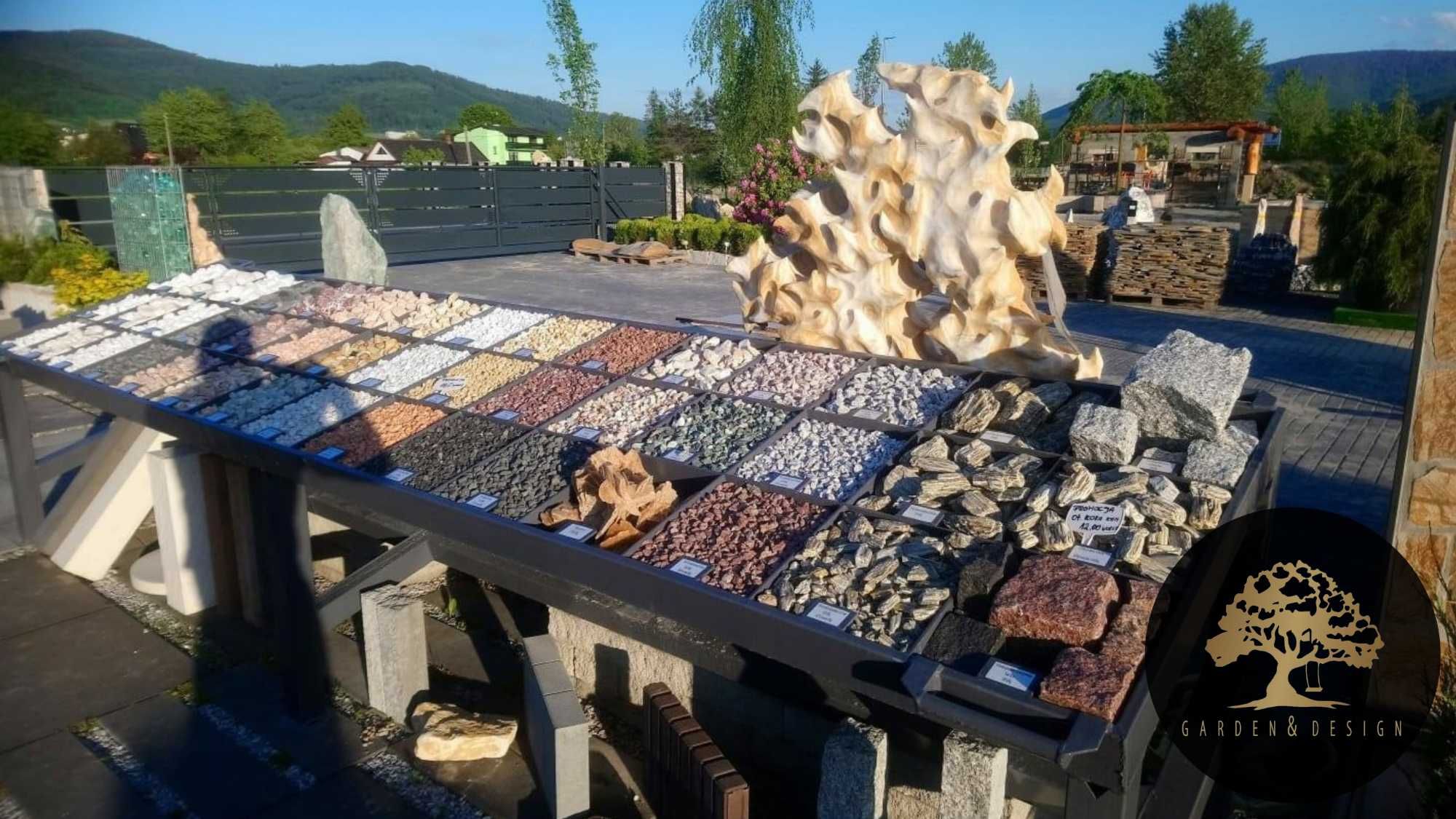 KORA KAMIENNA GNEJS kamień dekoracyjny  . 590 zł/tona .
