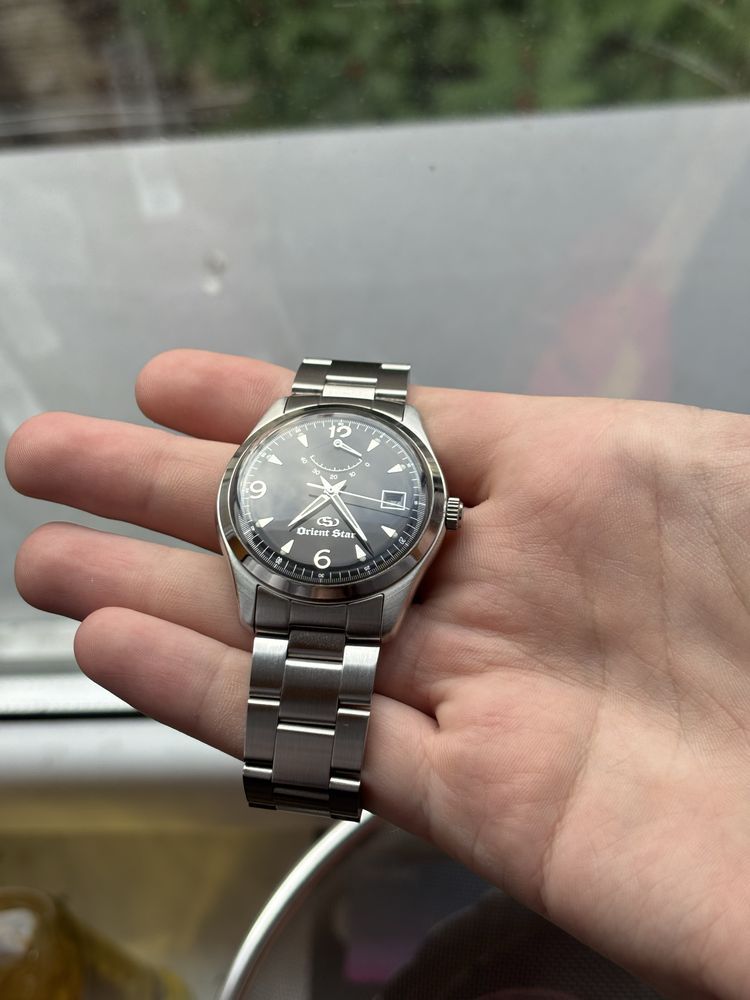 Orient star explorient black dial 39 mm