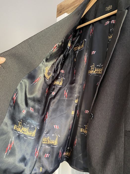 Dalia luksusowa marynarka żakiet 40 L krata TK Maxx