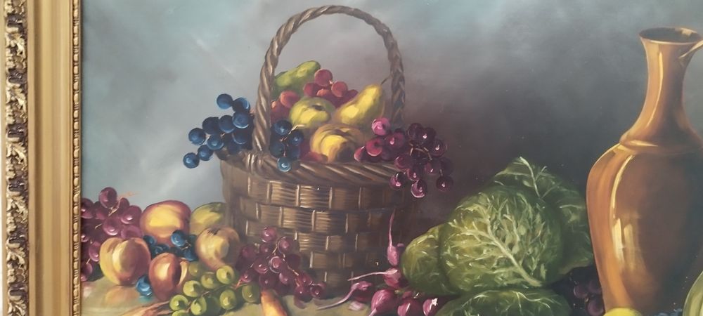 Pintura a óleo s/tela - Carlos dos Santos