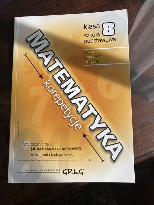 Matematyka korepetycje klasa 8 greg nowa
