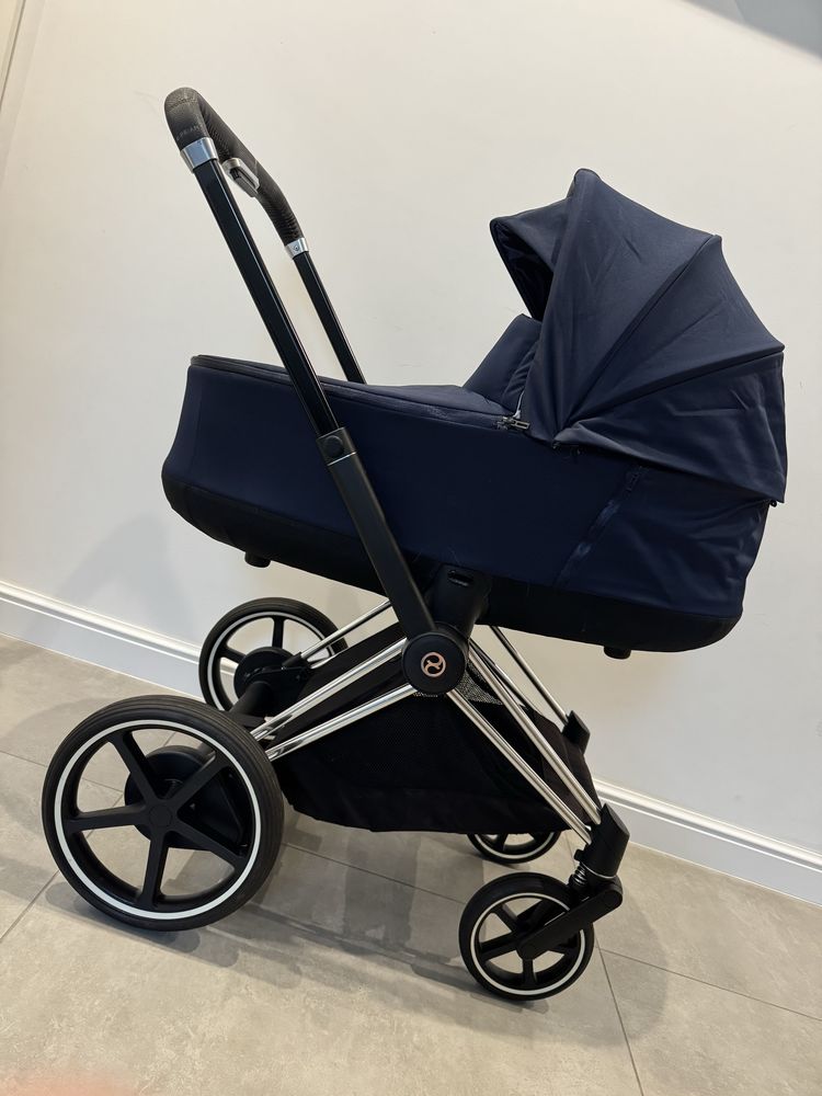 Cybex e-Priam 2.0 2w1 Granat / Chrome Black