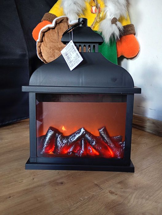 Kominek imitacja ognia  LED 3D 43 cm