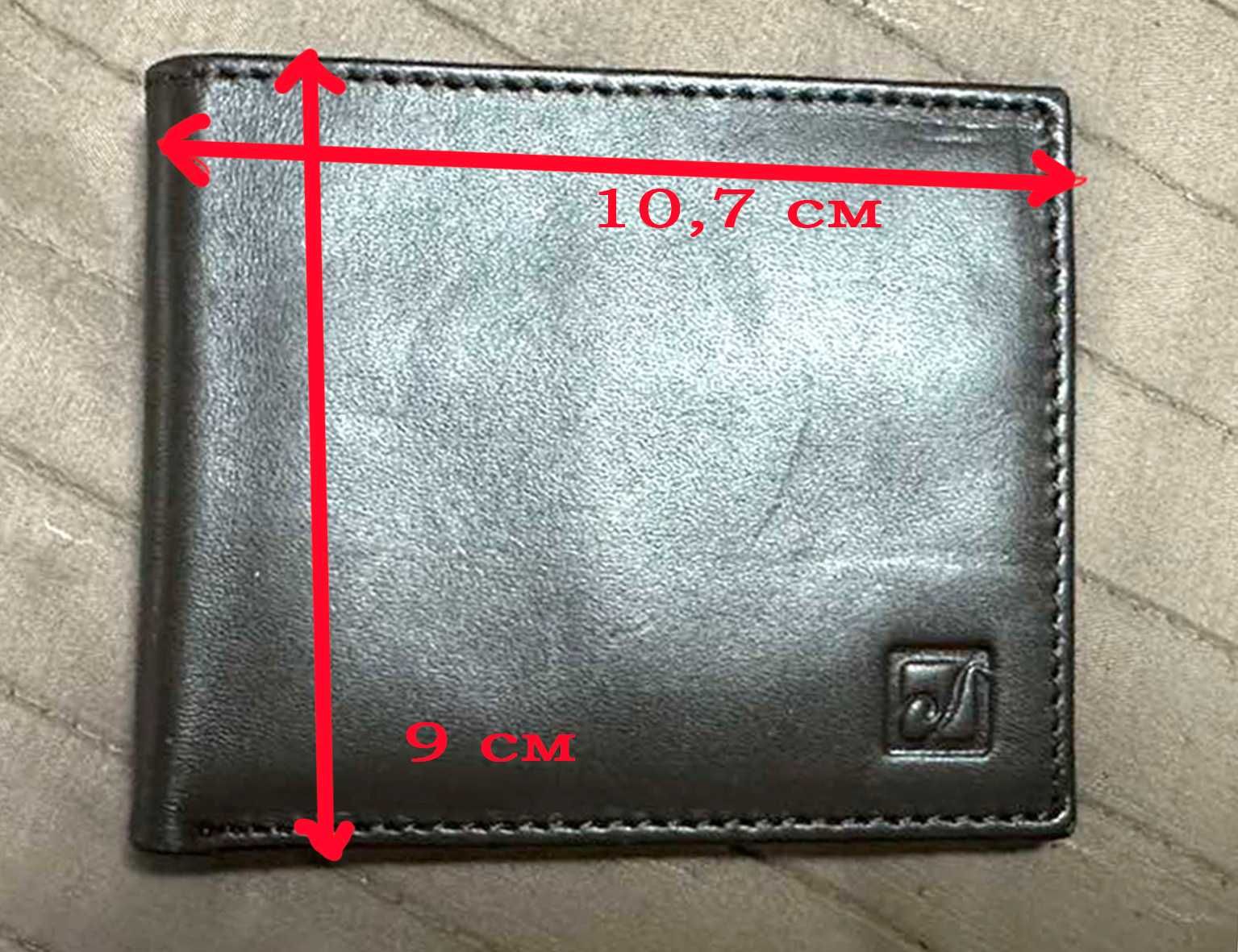 новый портмоне кошелек  натуральная кожа