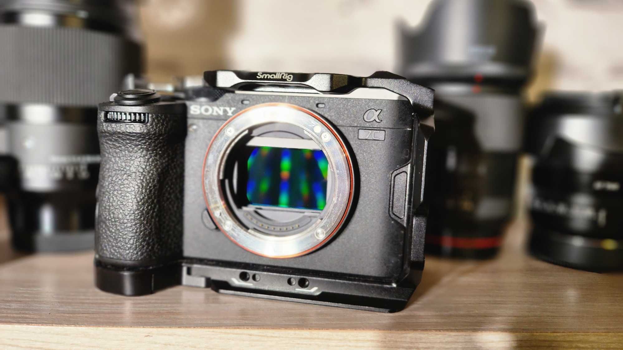 Sony A7Cii, 24mm, 35mm, 55mm, 75mm, akcesoria