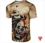 Футболка рашгард RDX T14 Harrier Tattoo T-Shirt.S