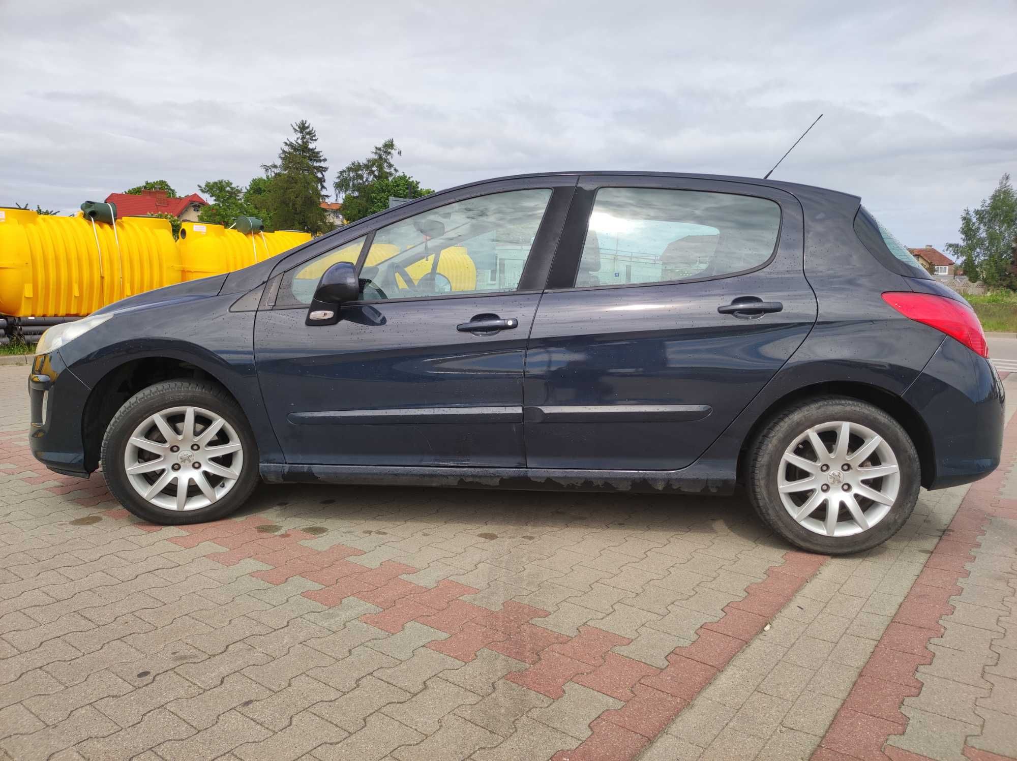 peugeot 308 1.6 120km, świeże OC, bogate wyposażenie