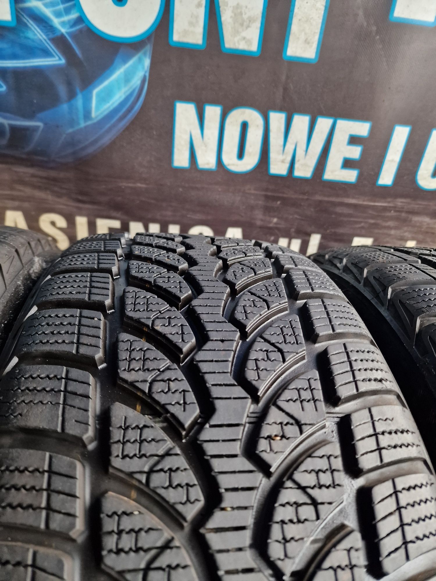 Opony zimowe 225/50/17 Bridgestone Komplet 8.3mm 2021rok jak Nowe