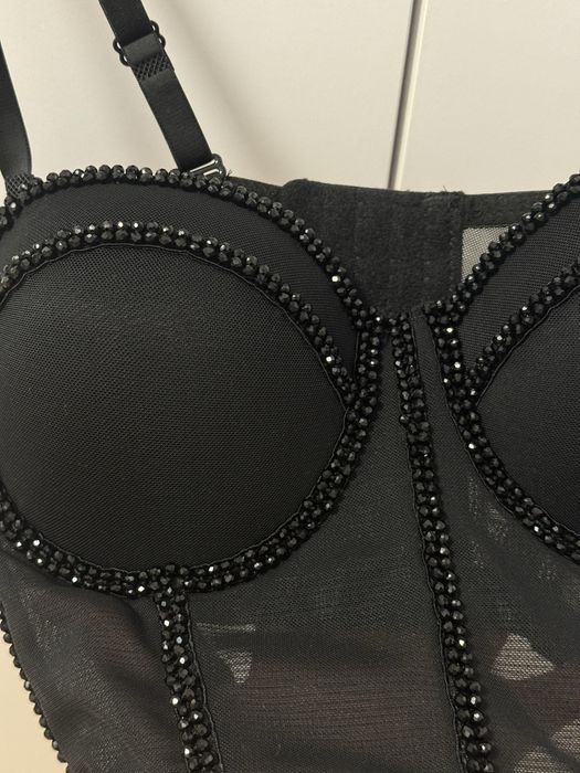 Корсет чорний, святковий