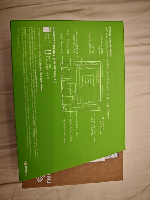 NVIDIA Jetson Nano Dev Kit 4GB (P3450) – AI/Robotyka/Programowanie