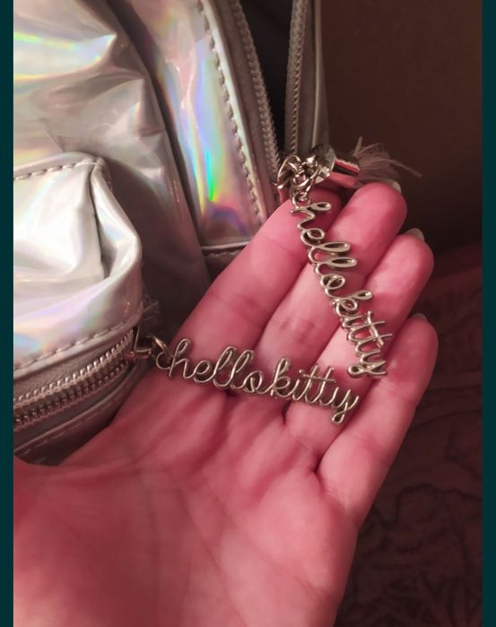 Mochila Holográfica Hello Kitty